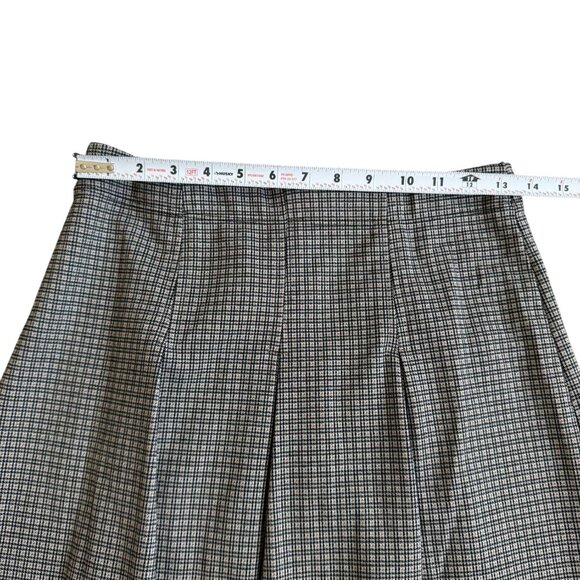MAX STUDIO Brown Pleated Stretch Holiday Skirt Size Small NEW NWT - Picture 8 of 11